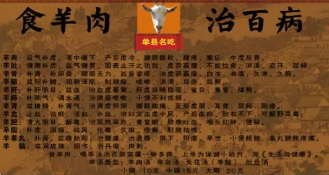 羊肉功效和作用