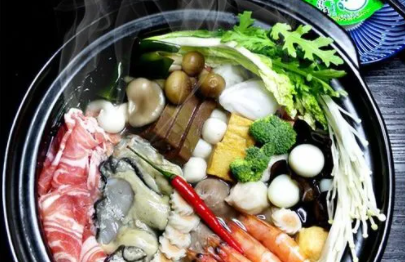 海鲜羊肉火锅