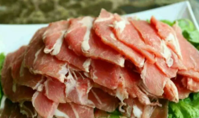 手切羊肉片的技巧