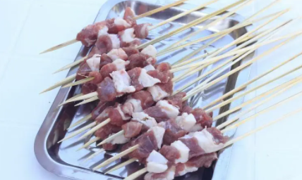 羊肉烤盘腌制