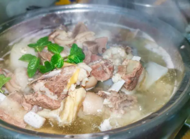 炖羊肉存放