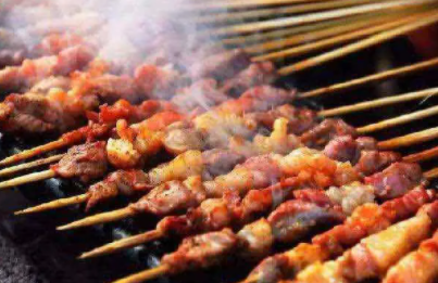 羊肉串制作