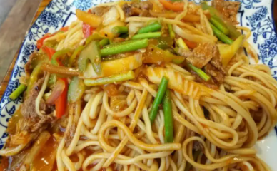 羊肉炒拉条