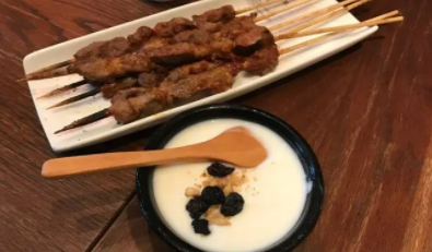 羊肉串酸奶