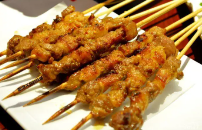 烤羊肉串选肉