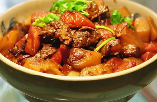 红烧羊肉胡萝卜