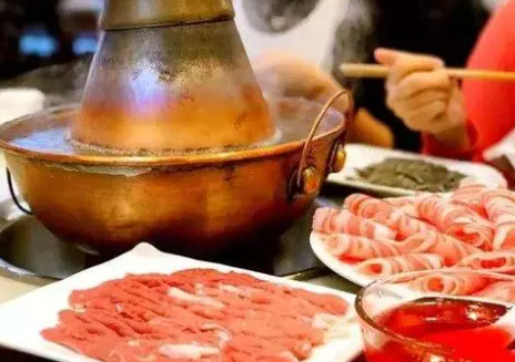铜锅涮羊肉