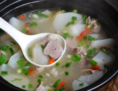 羊肉萝卜汤
